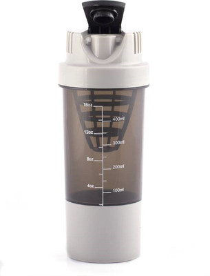 

Flanker Cyclone Gym Shaker/Sipper 500 ml Shaker(Pack of 1, Grey)
