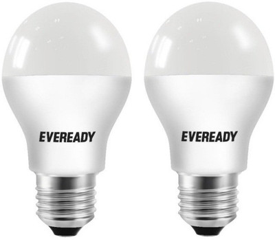 Eveready 7 W Standard E27 LED Bulb(Yellow, Pack of 2)