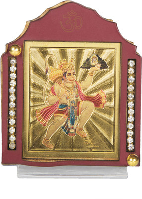 

Autofy Universal car Dashboard Accessory Lord Hanuman Temple / Shield For Car Accessory Mount Kit