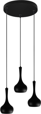 

Finike Finike Pendant light Fancy Light (Hanging Light for Bedroom, Gallery, Kitchen etc),(Color - Black), (Code: 2197) Pendants Ceiling Lamp