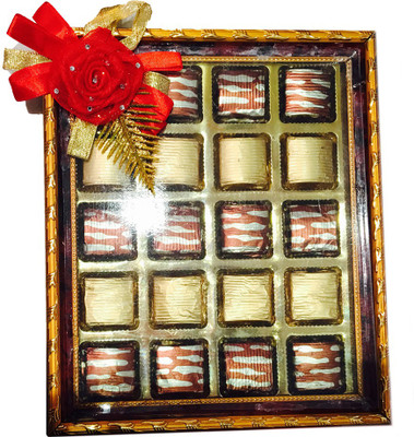 

Mystik 20 Pc Exotic Chocolates Diwali Gift Fudges(300 g)