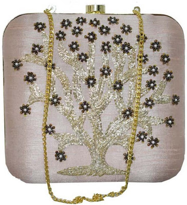 

falah Party Pink Clutch