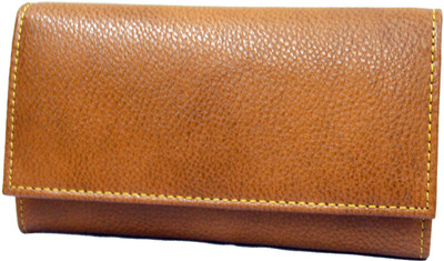 

Tan Ritcher Casual Yellow Clutch