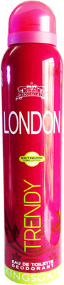 

Kingsgate London Trendy Deodorant Spray - For Men & Women(200 ml)