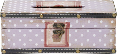 

EZ Life 1 Compartments MDF Tissue Holder(Purple)