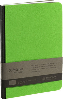 

MANOGYA Regular Notebook(SOFT SERIES, Green)