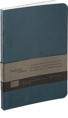 

MANOGYA A5 Notebook(DAILY USE SERIES, Blue)