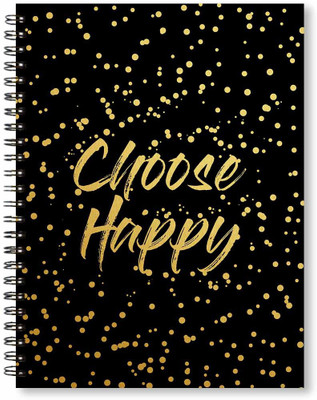 

Clixicle A5 Notebook(Life Goals, Black)
