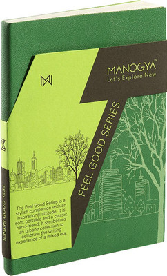 

MANOGYA Regular Notebook(FEEL GOOD SERIES, Green)