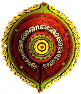 

Anant Big Ethnic Rajasthani Diwali Diya Terracotta Table Diya(Height: 3 inch)
