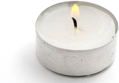 

Wonder World ™ Quality Tealight Candles Unscented - Stark White Candle(Multicolor, Pack of 1)
