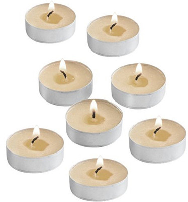 

Wonder World ® Country Dreams Unscented Tea Lights 15/Pkg-White Candle(Multicolor, Pack of 15)