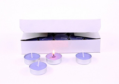 

Wonder World ® Tea Light Candles 6Hr. 6 Count Candle(Multicolor, Pack of 6)