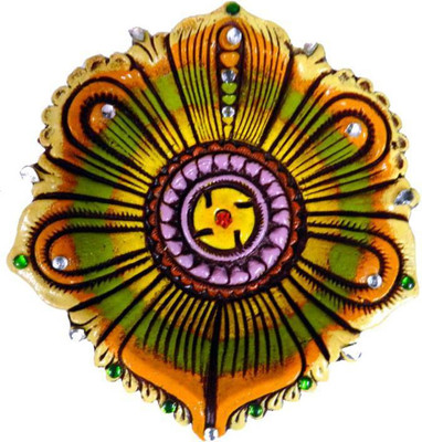 

Anant Big Ethnic Diwali Diya Terracotta Table Diya(Height: 3 inch)