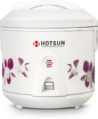 

HOTSUN AP-103 Electric Rice Cooker(1.8 L, White)