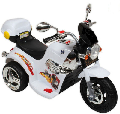 

Taaza Garam Bike Battery Operated Ride On(White)