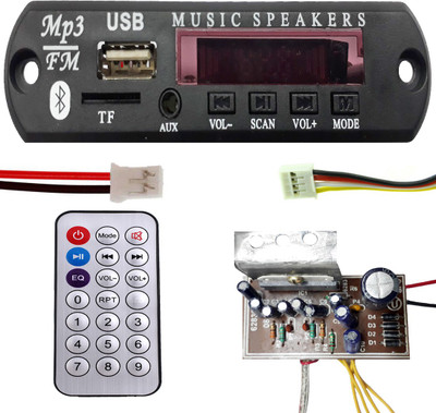 

Elph Bluetooth FM Module with Audio Amplifier IC 6283 Board Electronic Components Electronic Hobby Kit