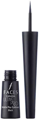 

Faces Ultime Pro Matte Play Eyeliner 2.5 ml(Black)