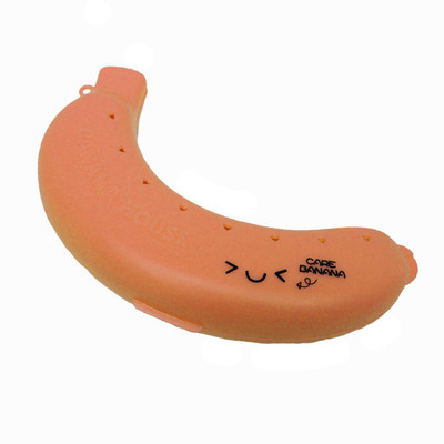 Muren Peepal Shop Plastic Banana Carry Case Plastic Fruit & Vegetable Basket(Orange)