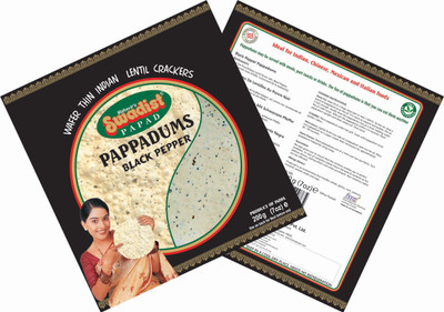 

Swadist Black Peeper Masala Papad 400 g(Pack of 2)