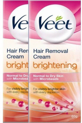 

Veet Hair Removal Cream Brightening - Normal to Dry Cream(100, Set of 2)
