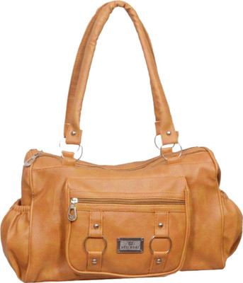 

mango star Hand-held Bag(Tan)