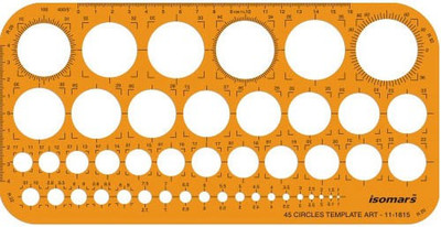 

Isomars 1815 Jewelry Design Template(Pack of 1)