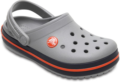 

Crocs Boys & Girls Slip-on Clogs(Grey, Black