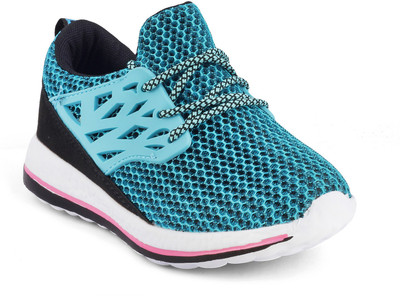 

KITTENS Girls Lace Sneakers(Blue, Blue/black