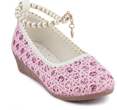 

KITTENS Girls Slip on Ballerinas(Pink
