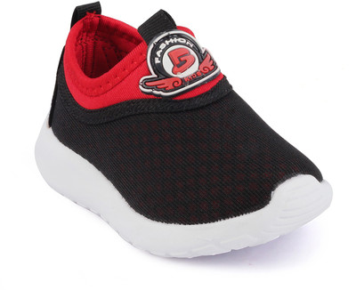 

KITTENS Boys Slip on Sneakers(Black