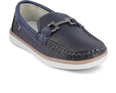 

KITTENS Boys Slip on Loafers(Dark Blue, Navy