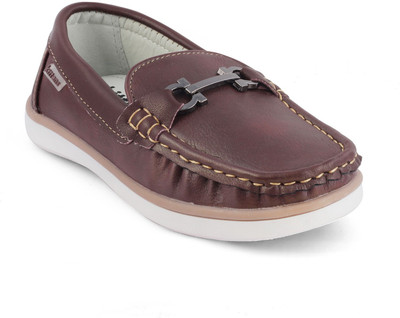 

KITTENS Boys Slip on Loafers(Brown