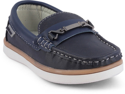 

KITTENS Boys Slip on Loafers(Dark Blue, Navy