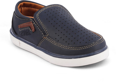 

KITTENS Boys Slip on Loafers(Blue, Navy