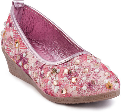 

KITTENS Girls Slip on Ballerinas(Pink