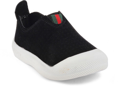 

KITTENS Boys Slip on Loafers(Black