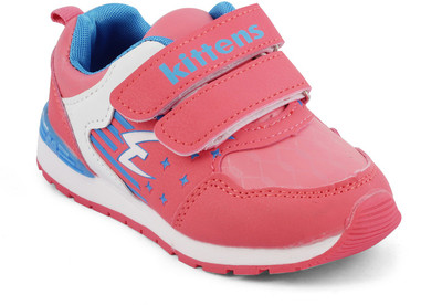 

KITTENS Girls Velcro Sneakers(Red