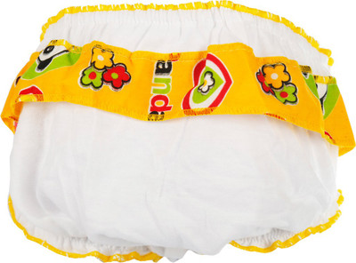 

Cheeseling Short For Girl's Casual Solid Cotton, Hoisery(White, Pack of 1, Multicolor_1