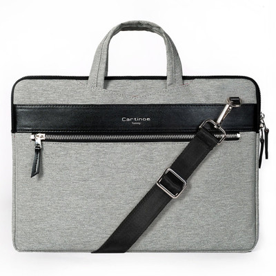 Pashay 13 inch Laptop Messenger Bag(Grey, Black)
