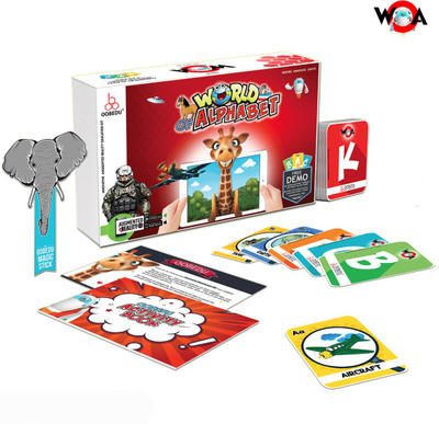 oobedu WORLD OFALPHABET(Multicolor)