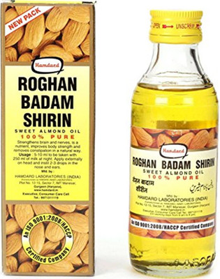 Hamdard Roghan Badam Shirin Sweet Almond Oil(50 ml) available at flipkart for Rs.196