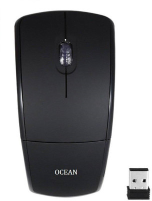 

Oxza Ocean 2.4Ghz Foldable ARC Wireless Optical Gaming Mouse(USB, Black)