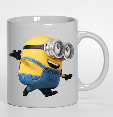 

PIXART Minion Bob Ceramic Mug(250 ml), White