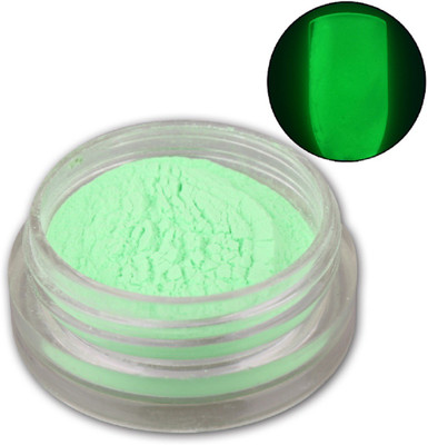 

Born Pretty 1 Box Neon Phosphor Powder Nail Glitter Powder Green Color Dust Luminous Pigment Fluorescent Powder Nail Glitters Glow in the Dark #1 Green color(Green)