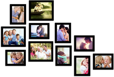 

Make Home Happy MDF Photo Frame(Black, 11 Photos)