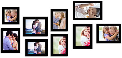 

Make Home Happy MDF Photo Frame(Black, 9 Photos)