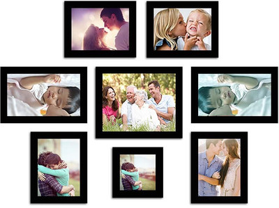 

Make Home Happy MDF Photo Frame(Black, 8 Photos)