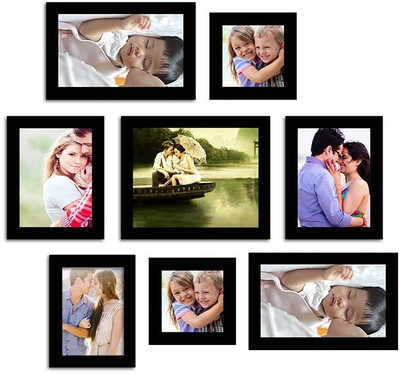 

Make Home Happy MDF Photo Frame(Black, 8 Photos)