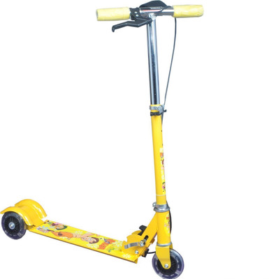 

Sajani 3 Wheel Scooter/Tricycle For Kids With Brake,Bell And Led Lights(Yellow)